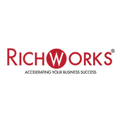 Richworks logo - klien Onesty Digital